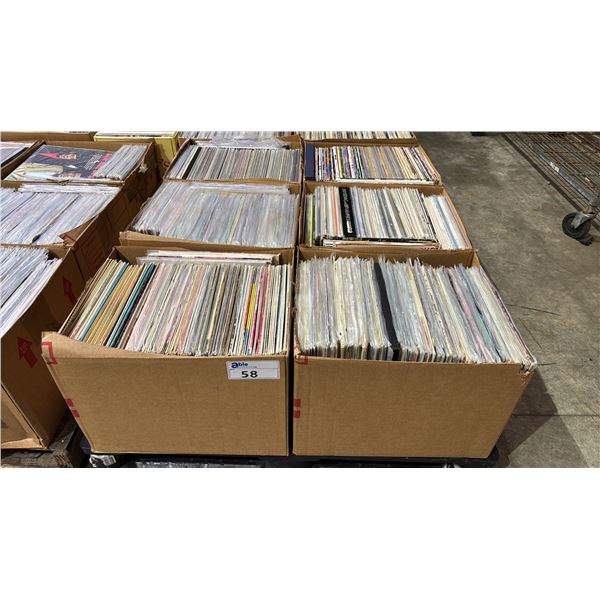 PALLET OF ASSORTED VINYL RECORDS