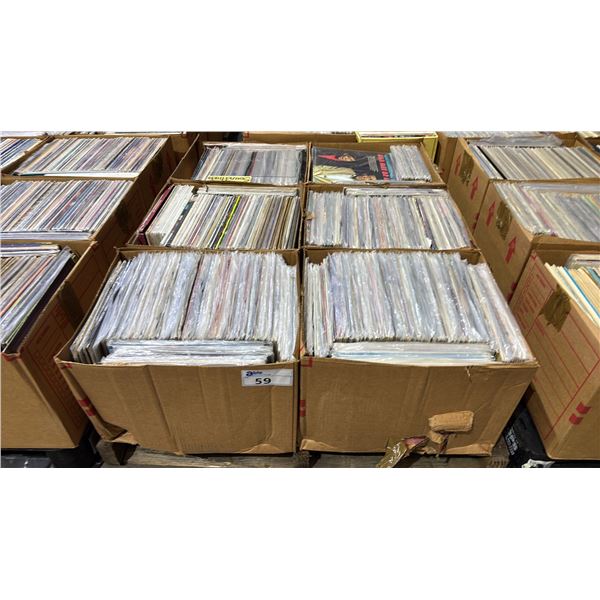PALLET OF ASSORTED VINYL RECORDS