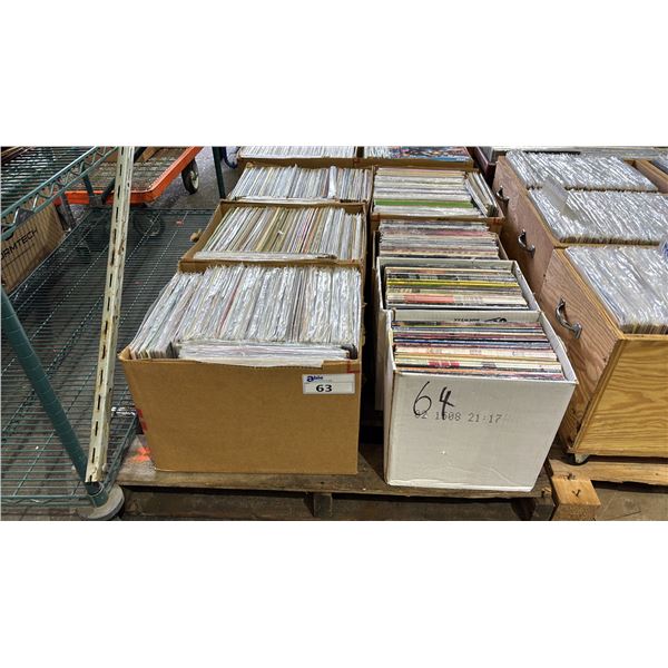 PALLET OF ASSORTED VINYL RECORDS
