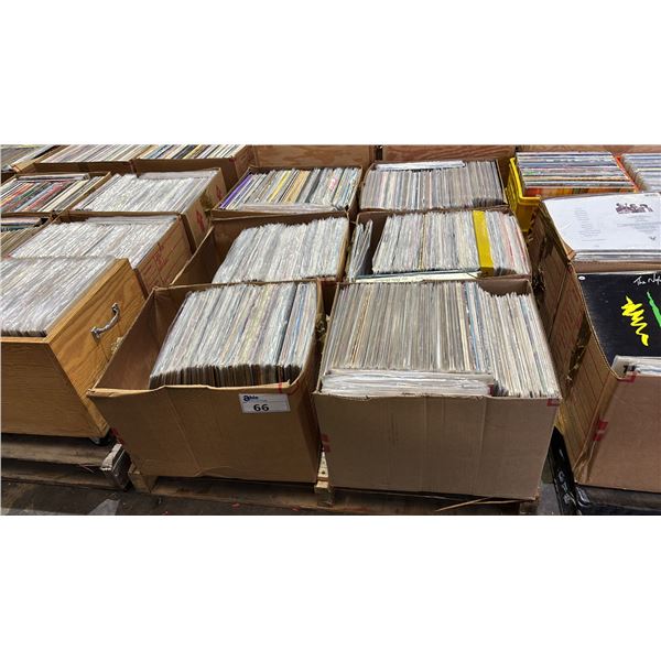 PALLET OF ASSORTED VINYL RECORDS