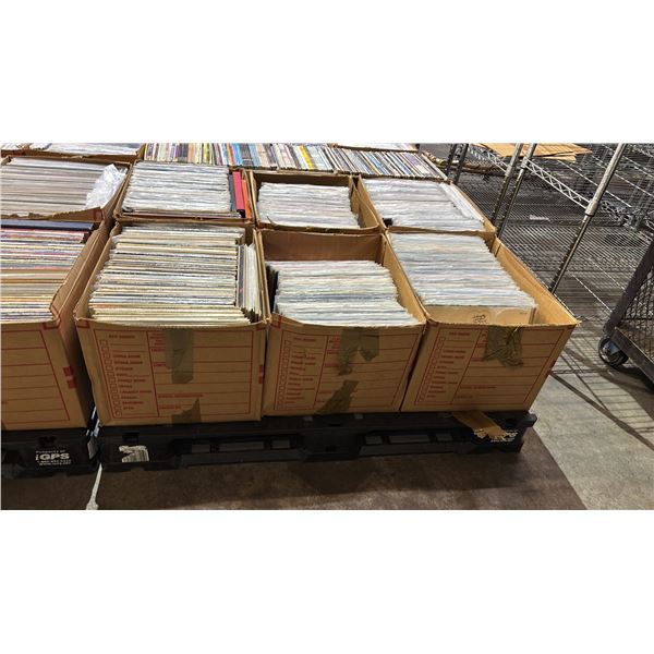 PALLET OF ASSORTED VINYL RECORDS