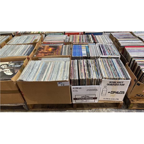 PALLET OF ASSORTED VINYL RECORDS
