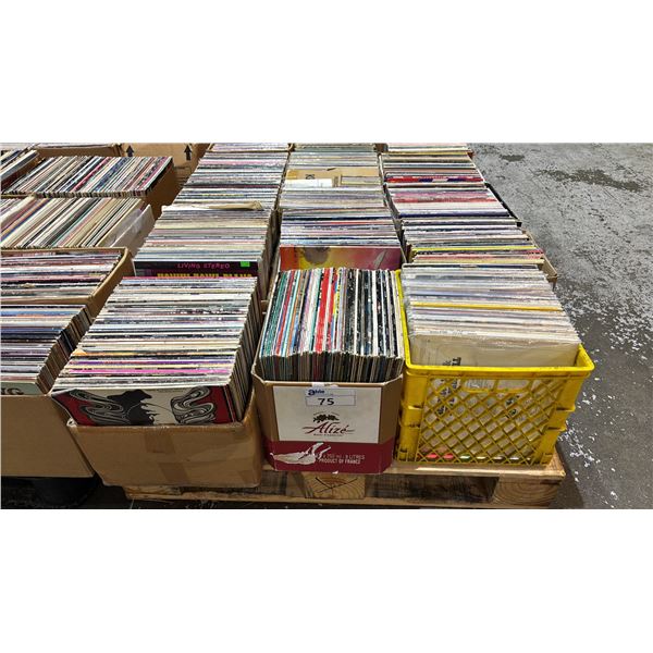 PALLET OF ASSORTED VINYL RECORDS