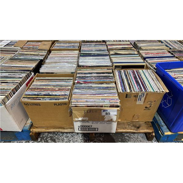 PALLET OF ASSORTED VINYL RECORDS
