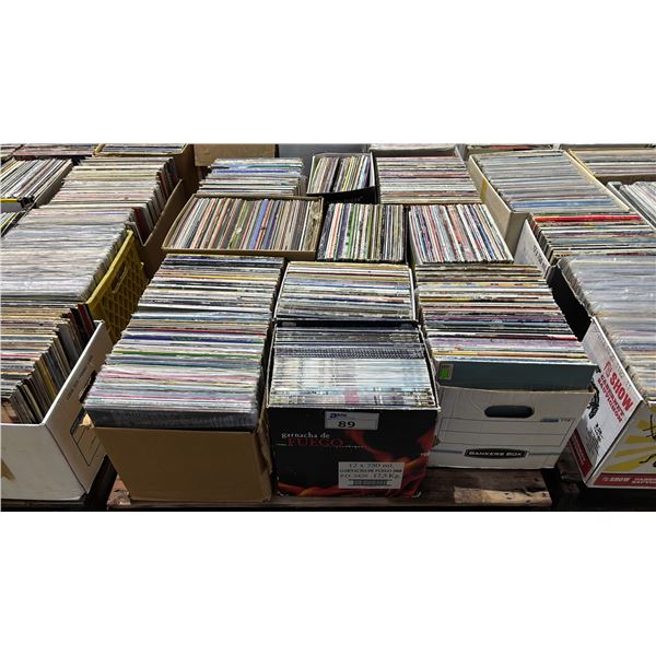PALLET OF ASSORTED VINYL RECORDS