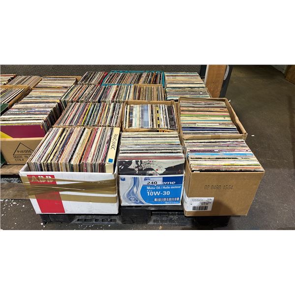 PALLET OF ASSORTED VINYL RECORDS