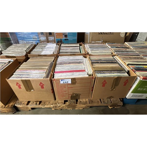 PALLET OF ASSORTED VINYL RECORDS