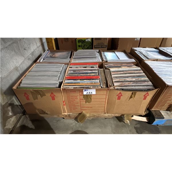 PALLET OF ASSORTED VINYL RECORDS