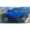 Image 2 : 2014 JEEP WRANGLER SPORT, 2DR CONVERTIBLE SUV, BLUE, VIN 1C4AJWAG5EL329556,