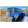 Image 5 : 2014 JEEP WRANGLER SPORT, 2DR CONVERTIBLE SUV, BLUE, VIN 1C4AJWAG5EL329556,