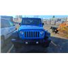 Image 7 : 2014 JEEP WRANGLER SPORT, 2DR CONVERTIBLE SUV, BLUE, VIN 1C4AJWAG5EL329556,
