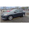 Image 1 : 2012 MAZDA MAZDA3, 4DR SEDAN, GREY, VIN JM1BL1V76C1604582,