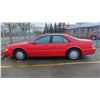 Image 2 : 1993 CADILLAC STS 32V NORTHSTAR, 4DR SEDAN, RED, VIN 1G6KY529XPU816178,