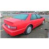 Image 5 : 1993 CADILLAC STS 32V NORTHSTAR, 4DR SEDAN, RED, VIN 1G6KY529XPU816178,