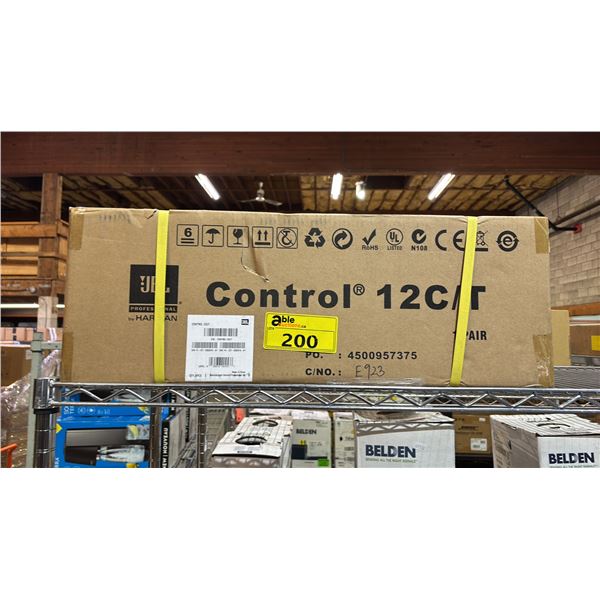 *NEW* JBL CONTROL 12C/T COMPACT 3" CEILING LOUDSPEAKER - PAIR