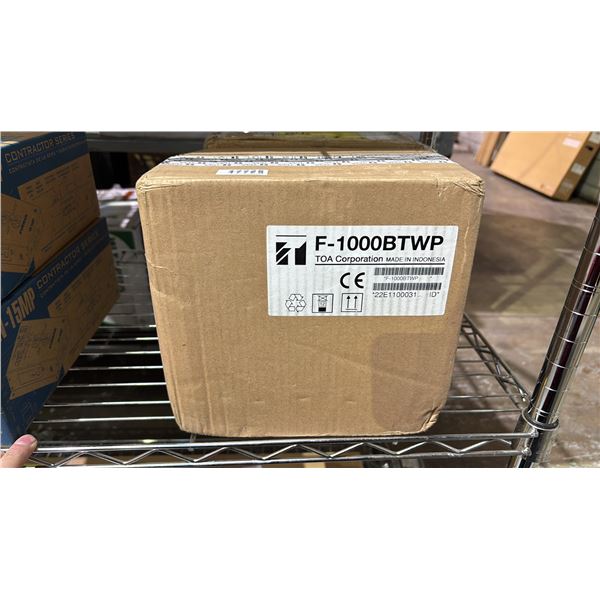 *NEW* TOA ELECTRONICS COMPACT BOX SPEAKER  F-1000BTWP