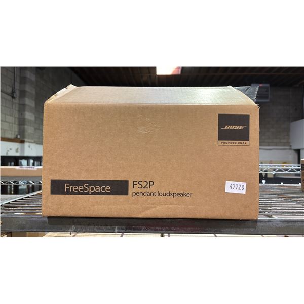 *NEW* BOSE PROFESSIONAL FREESPACE FS2P PENDANT LOUDSPEAKER PAIR (WHITE)