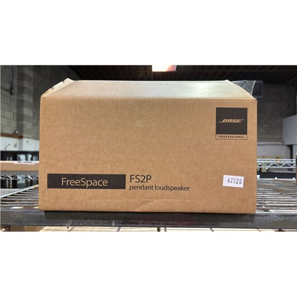 *NEW* BOSE PROFESSIONAL FREESPACE FS2P PENDANT LOUDSPEAKER PAIR (WHITE)