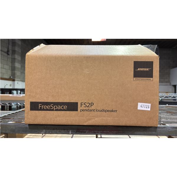 *NEW* BOSE PROFESSIONAL FREESPACE FS2P PENDANT LOUDSPEAKER PAIR (WHITE)