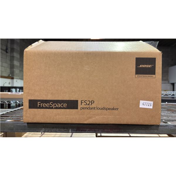 *NEW* BOSE PROFESSIONAL FREESPACE FS2P PENDANT LOUDSPEAKER PAIR (WHITE)