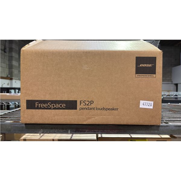 *NEW* BOSE PROFESSIONAL FREESPACE FS2P PENDANT LOUDSPEAKER PAIR (WHITE)