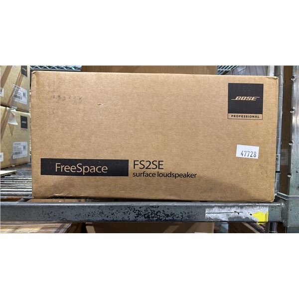 *NEW* BOSE FREESPACE FS2SE SURFACE LOUDSPEAKER PAIR (BLACK)