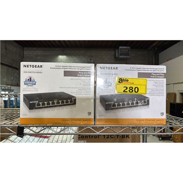 *NEW* NETGEAR 8-PORT GIGABIT ETHERNET UNMANAGED SWITCH