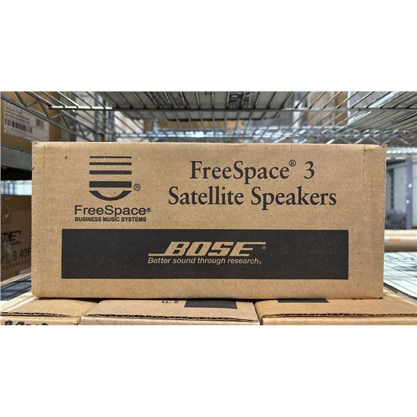 *NEW* BOSE FREESPACE 3 SATELLITE SPEAKERS (BLACK)