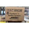 Image 3 : *NEW* BOSE FREESPACE 3 SATELLITE SPEAKERS (BLACK)