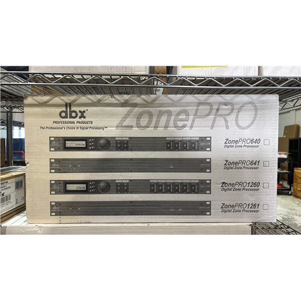 *NEW* DBX ZONE PRO 641 DIGITAL ZONE PROCESSOR