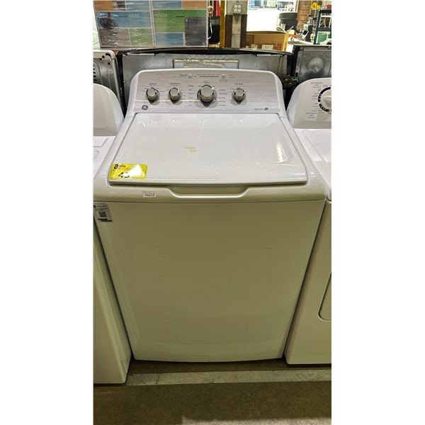 GE TOP LOADING DEEP FILL  HE WASHING MACHINE