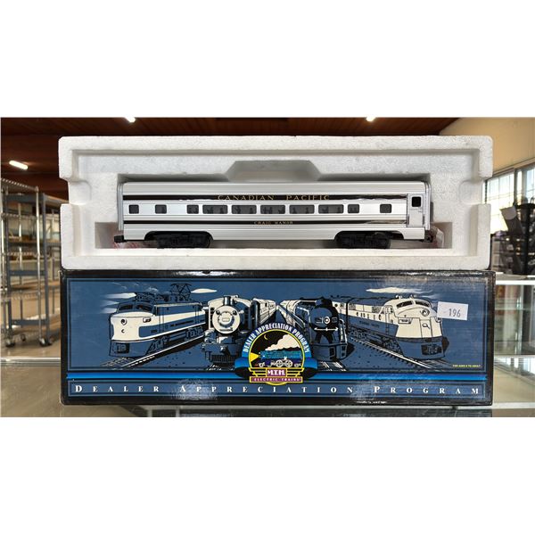 MTH ELECTRIC TRAINS  CANADIAN PACIFIC DAP 60' ALUMINUM COACH SET