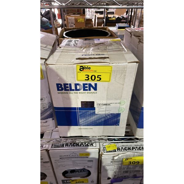 *NEW* BELDEN 6502FE 877 NAT SPEAKER CABLE: 1000 FT/305 METERS