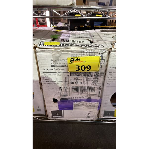 *NEW* SMART WIRE RACK PACK 16-02P BLACK SPEAKER CABLE: 500 FT/ 152 METERS