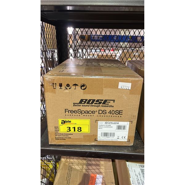 *NEW* BOSE FREESPACE DS40SE SURFACE MOUNT LOUDSPEAKER (WHITE)