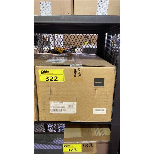 *NEW* BOSE PROFESSIONAL DESIGNMAX DM3SE SURFACE LOUDSPEAKER PAIR (WHITE)