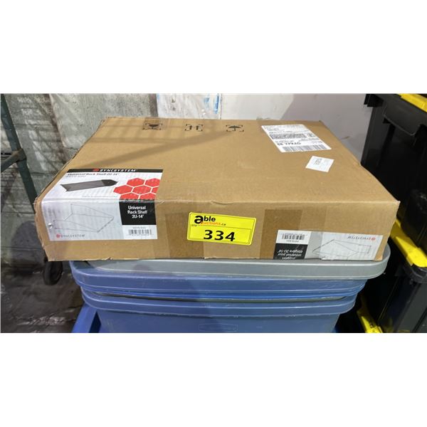 *NEW* SYNCSYSTEM UNIVERSAL RACK SHELF 2U-14"