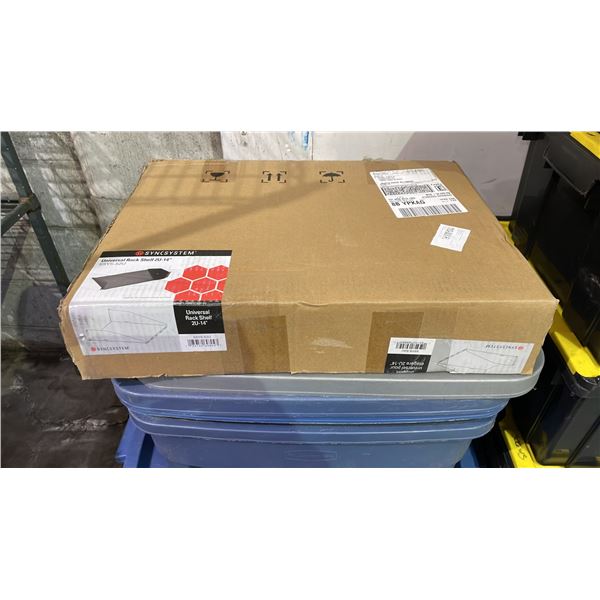 *NEW* SYNCSYSTEM UNIVERSAL RACK SHELF 2U-14"