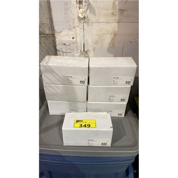 *NEW* (7) ACC109 EXT COLUMN CONNECTORS (BLACK)