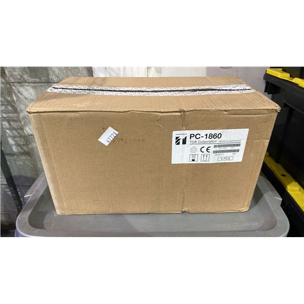 *NEW* TOA PC-1860 CEILING SPEAKERS 4-COUNT (WHITE)