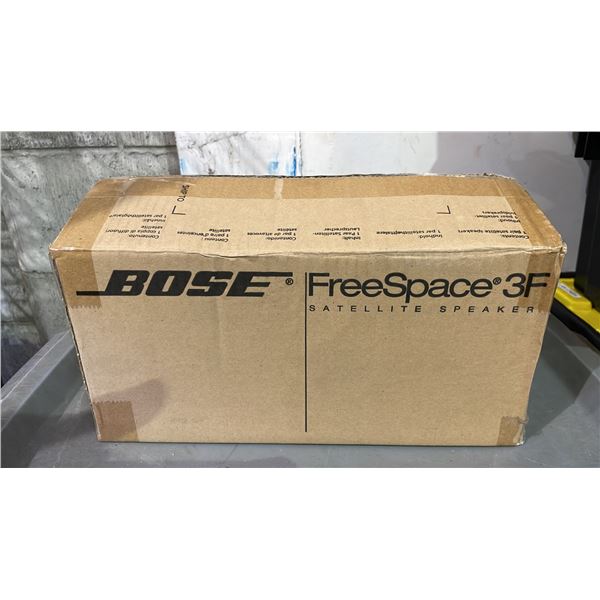 *NEW* BOSE FREESPACE 3 FLUSH SAT LOUDSPEAKER PAIR (BLACK)