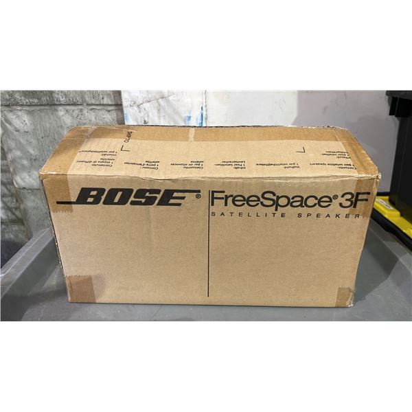 *NEW* BOSE FREESPACE 3 FLUSH SAT LOUDSPEAKER PAIR (BLACK)