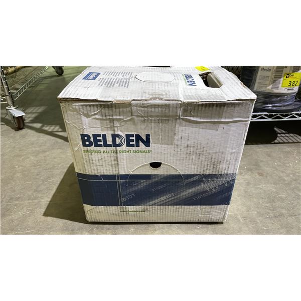 *NEW* BELDEN 6200UE 010 BLACK SPEAKER CABLE: 1000 FT/305 METERS