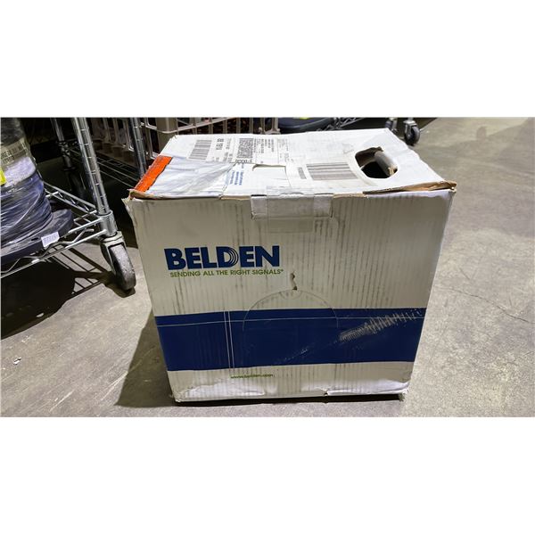 *NEW* BELDEN 6200UE 010 BLACK SPEAKER CABLE: 1000 FT/305 METERS
