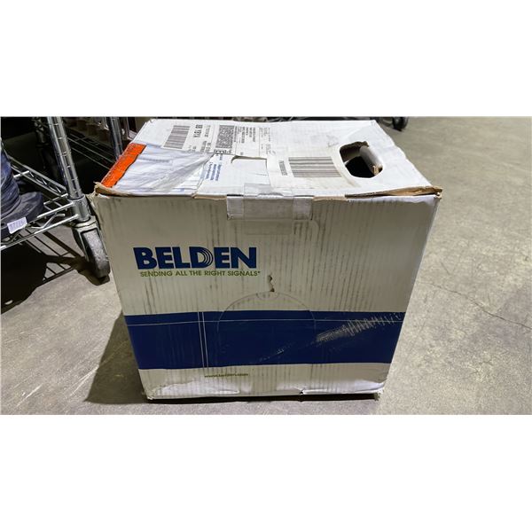 *NEW* BELDEN 6200UE 010 BLACK SPEAKER CABLE: 1000 FT/305 METERS