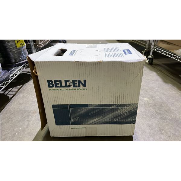 *NEW* BELDEN 6200UE 010 BLACK SPEAKER CABLE: 1000 FT/305 METERS
