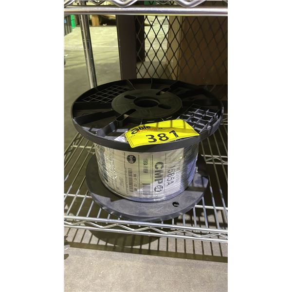 *NEW* BELDEN 1585A 010500 BLACK CAT5E CABLE1: 500 FT/152 METERS