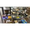 Image 1 : *NEW* SHELF OF ASSORTED ITEMS INCLUDING; DURACELL OPTIMUM AA 30-COUNT BATTERIES, ROCKETFISH 4 FT