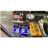 Image 2 : *NEW* SHELF OF ASSORTED ITEMS INCLUDING; DURACELL OPTIMUM AA 30-COUNT BATTERIES, ROCKETFISH 4 FT