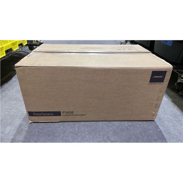 *NEW* BOSE PROFESSIONAL FREESPACE FS4SE SURFACE LOUDSPEAKER PAIR (BLACK)